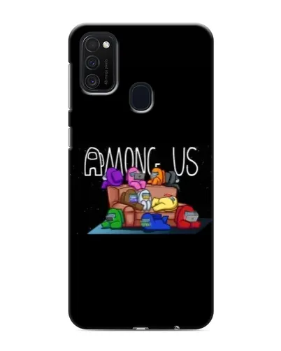 Чехол для Samsung Galaxy M21 с картинкой «Логотип Among Us» Чехол для Samsung Galaxy M21 с картинкой «Логотип Among Us»