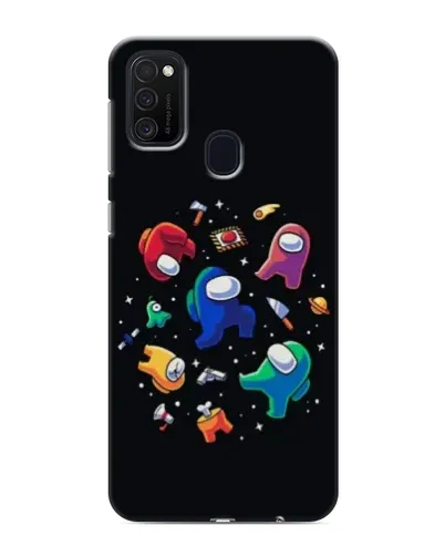 Чехол для Samsung Galaxy M21 с картинкой «Among Us космос» Чехол для Samsung Galaxy M21 с картинкой «Among Us космос»