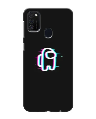 Чехол для Samsung Galaxy M21 с картинкой «Among Us неон» Чехол для Samsung Galaxy M21 с картинкой «Among Us неон»