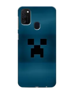 Чехол для Samsung Galaxy M21 с картинкой «Крипер текстура»