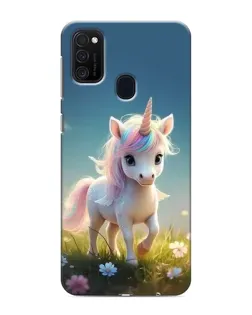 Чохол для Samsung Galaxy M21 з картинкою «Єдиноріг на галявині» Чохол для Samsung Galaxy M21 з картинкою «Єдиноріг на галявині»