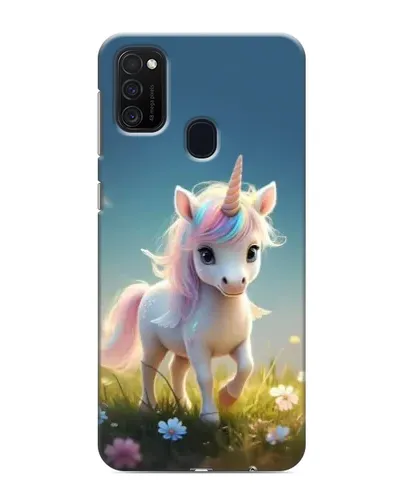 Чехол для Samsung Galaxy M21 с картинкой «Единорог на поляне» Чехол для Samsung Galaxy M21 с картинкой «Единорог на поляне»