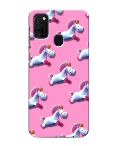 Чехол для Samsung Galaxy M21 с картинкой «Единороги на розовом» Чехол для Samsung Galaxy M21 с картинкой «Единороги на розовом»