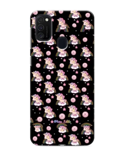 Чехол для Samsung Galaxy M21 с картинкой «Magic Unicorn паттерн» Чехол для Samsung Galaxy M21 с картинкой «Magic Unicorn паттерн»