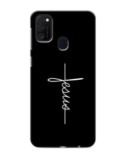 Чехол для Samsung Galaxy M21 с картинкой «Тонкая линия веры»