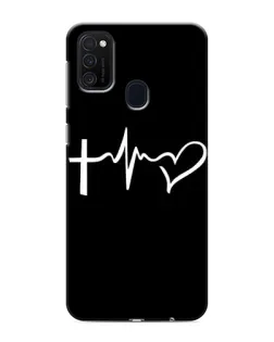 Чехол для Samsung Galaxy M21 с картинкой «Пульс веры»
