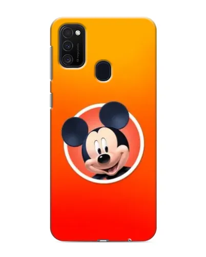 Чехол для Samsung Galaxy M21 с картинкой «Mickey в круге»