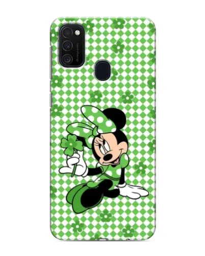 Чехол для Samsung Galaxy M21 с картинкой «Mickey в клетку»