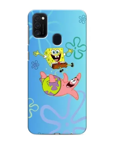 Чехол для Samsung Galaxy M21 с картинкой «Спанч Боб и Патрик» Чехол для Samsung Galaxy M21 с картинкой «Спанч Боб и Патрик»