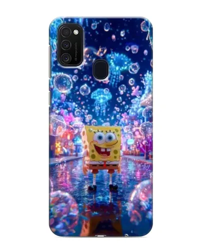 Чехол для Samsung Galaxy M21 с картинкой «Неоновый океан» Чехол для Samsung Galaxy M21 с картинкой «Неоновый океан»