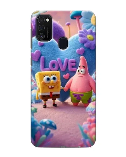Чехол для Samsung Galaxy M21 с картинкой «Губка Боб Патрик» Чехол для Samsung Galaxy M21 с картинкой «Губка Боб Патрик»