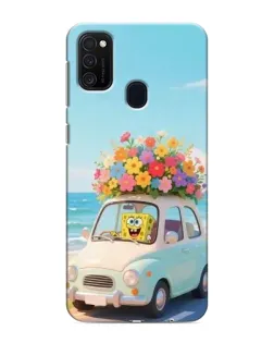 Чехол для Samsung Galaxy M21 с картинкой «Автомобильное путешествие»