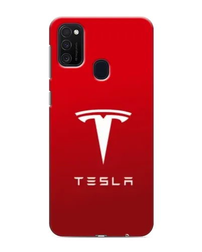 Чехол для Samsung Galaxy M21 с картинкой «Tesla Red Classic»