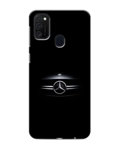 Чехол для Samsung Galaxy M21 с картинкой «Mercedes — абстрактные линии»