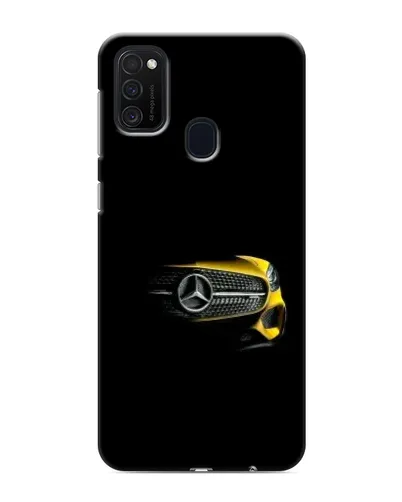 Чехол для Samsung Galaxy M21 с картинкой «Mercedes — ретро стиль»