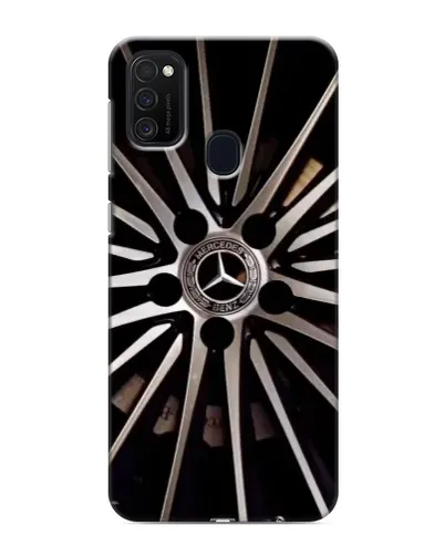 Чехол для Samsung Galaxy M21 с картинкой «Диск Mercedes»