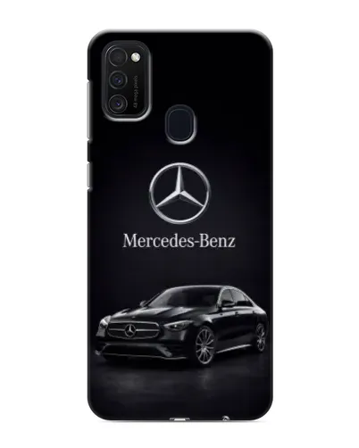 Чехол для Samsung Galaxy M21 с картинкой «Mercedes — решетка радиатора»