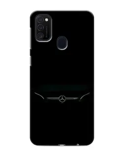 Чехол для Samsung Galaxy M21 с картинкой «Mercedes Stealth Look»