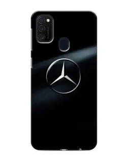 Чохол для Samsung Galaxy M21 з картинкою «Mercedes на металі»