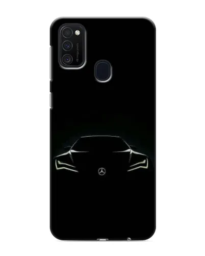 Чехол для Samsung Galaxy M21 с картинкой «Mercedes — силуэт авто» Чехол для Samsung Galaxy M21 с картинкой «Mercedes — силуэт авто»