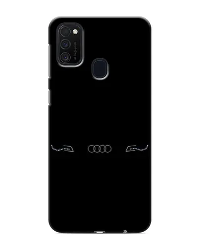 Чехол для Samsung Galaxy M21 с картинкой «Audi — световой подпись»