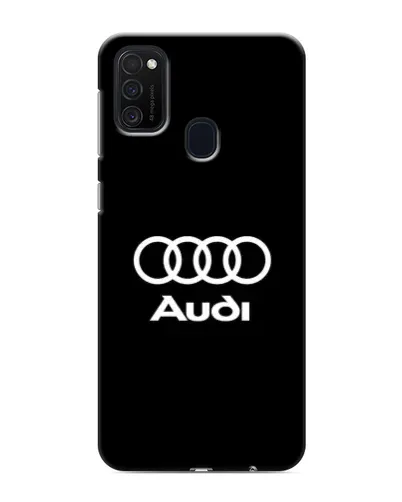 Чехол для Samsung Galaxy M21 с картинкой «Классическое лого Audi»
