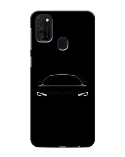 Чехол для Samsung Galaxy M21 с картинкой «Взгляд Audi в темноте»