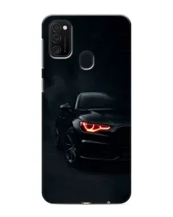 Чехол для Samsung Galaxy M21 с картинкой «Audi — хищный взгляд»