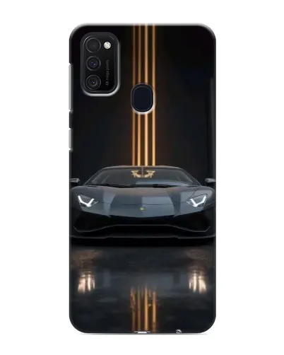 Чехол для Samsung Galaxy M21 с картинкой «Lamborghini золотые линии» Чехол для Samsung Galaxy M21 с картинкой «Lamborghini золотые линии»
