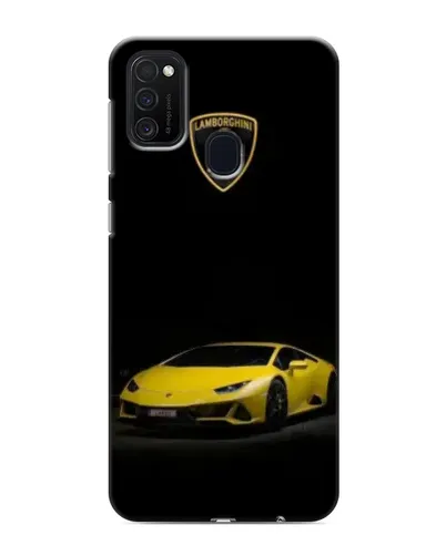 Чехол для Samsung Galaxy M21 с картинкой «Lamborghini желтый акцент» Чехол для Samsung Galaxy M21 с картинкой «Lamborghini желтый акцент»