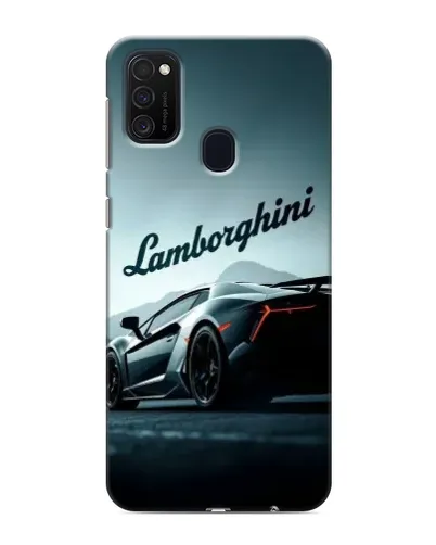 Чехол для Samsung Galaxy M21 с картинкой «Классическая надпись Lamborghini» Чехол для Samsung Galaxy M21 с картинкой «Классическая надпись Lamborghini»