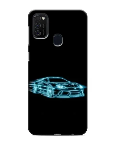 Чехол для Samsung Galaxy M21 с картинкой «Неоновый контур Lamborghini» Чехол для Samsung Galaxy M21 с картинкой «Неоновый контур Lamborghini»