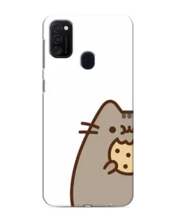 Чехол для Samsung Galaxy M21 с картинкой «Пушин с печеньем»