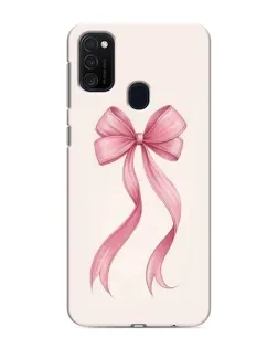 Чехол для Samsung Galaxy M21 с картинкой «Розовый бант»