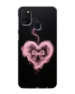 Чехол для Samsung Galaxy M21 с картинкой «Дымчатое сердце»