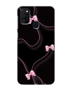 Чехол для Samsung Galaxy M21 с картинкой «Розовые ленты»