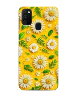 Чехол для Samsung Galaxy M21 с картинкой «Ромашковое солнце»