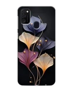 Чехол для Samsung Galaxy M21 с картинкой «Лиловые цветы грации»