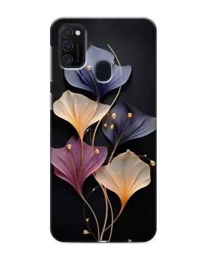 Чехол для Samsung Galaxy M21 с картинкой «Лиловые цветы грации»