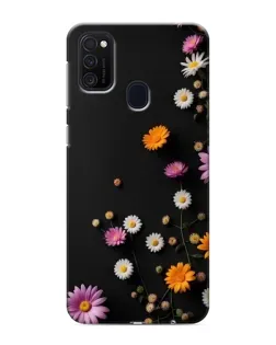 Чехол для Samsung Galaxy M21 с картинкой «Цветочная композиция»