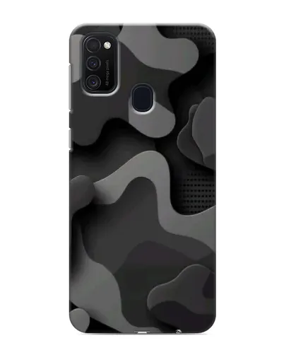 Чехол для Samsung Galaxy M21 с картинкой «Темный абстрактный камуфляж» Чехол для Samsung Galaxy M21 с картинкой «Темный абстрактный камуфляж»