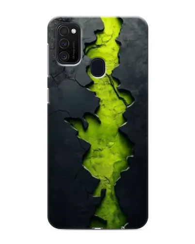 Чехол для Samsung Galaxy M21 с картинкой «Салатовый разлом скалы» Чехол для Samsung Galaxy M21 с картинкой «Салатовый разлом скалы»