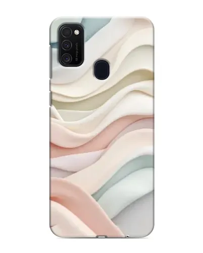 Чехол для Samsung Galaxy M21 с картинкой «Пастельные нежные волны» Чехол для Samsung Galaxy M21 с картинкой «Пастельные нежные волны»