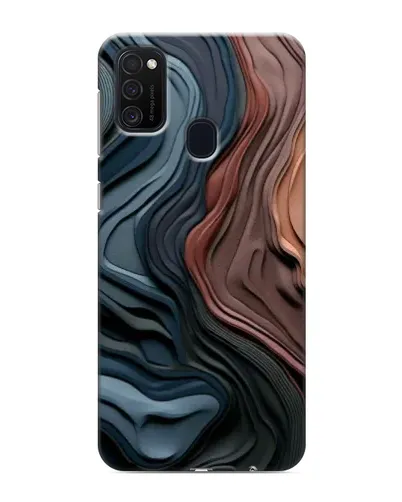 Чехол для Samsung Galaxy M21 с картинкой «Цветные волны каньона» Чехол для Samsung Galaxy M21 с картинкой «Цветные волны каньона»