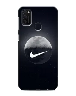 Чехол для Samsung Galaxy M21s с картинкой «Nike в стиле граффити»