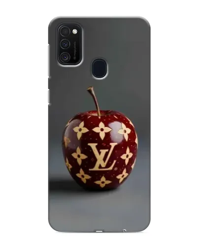 Чехол для Samsung Galaxy M21s с картинкой «Красное яблоко LV»