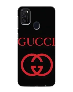 Чехол для Samsung Galaxy M21s с картинкой «Gucci — красный логотип» Чехол для Samsung Galaxy M21s с картинкой «Gucci — красный логотип»