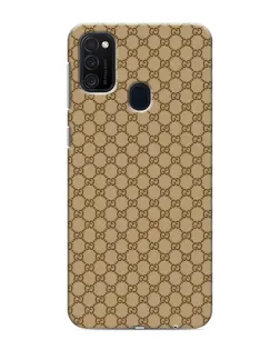 Чехол для Samsung Galaxy M21s с картинкой «Gucci — классический беж» Чехол для Samsung Galaxy M21s с картинкой «Gucci — классический беж»