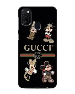 Чехол для Samsung Galaxy M21s с картинкой «Gucci — герои Disney и монограмма» Чехол для Samsung Galaxy M21s с картинкой «Gucci — герои Disney и монограмма»
