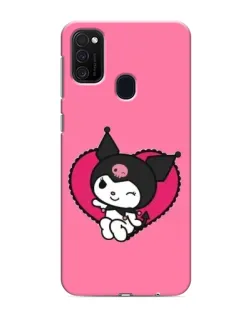 Чехол для Samsung Galaxy M21s с картинкой «Kuromi — любовь в сердце» Чехол для Samsung Galaxy M21s с картинкой «Kuromi — любовь в сердце»